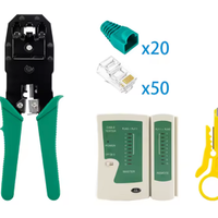 RJ45 Crimpatrice Lan Tester Connettori