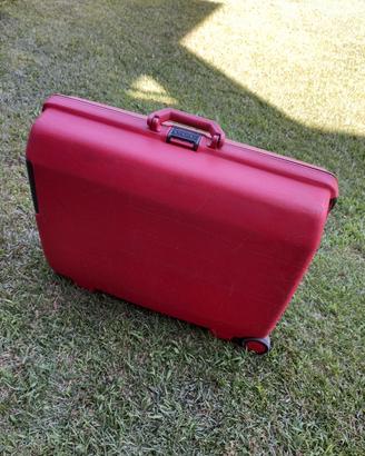 valigia samsonite rossa