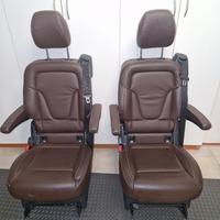 Sedili Mercedes v classe originali,pelle Marrone