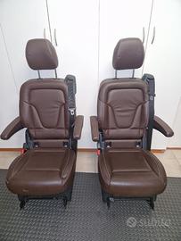 Sedili Mercedes v classe originali,pelle Marrone