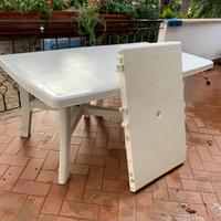 tavolo da giardino con allungo