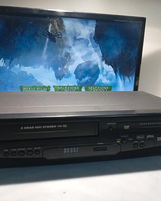 Combo Funai Lettore DVD e Videoregistratore VHS