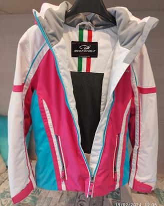 tuta neve bambina west scout 10anni misura140 cm