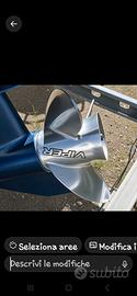 elica in acciaio per Evinrude