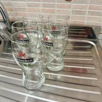 Set bicchieri HEINEKEN nuovi