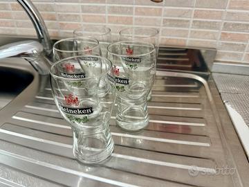 Set bicchieri HEINEKEN nuovi