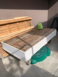 Sabbiera in legno