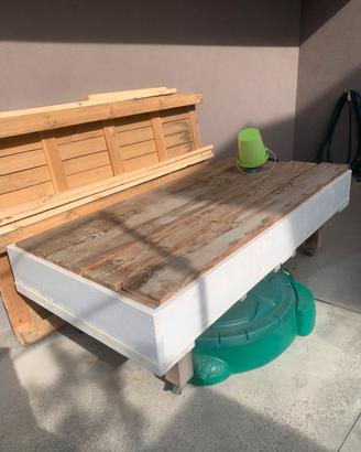 Sabbiera in legno