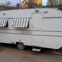 Roulotte,caravan con documenti, revisionata