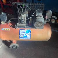Compressore aria per officina 100litri