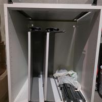 Mobile Ikea modello Bobdyn senza frontali cassetti