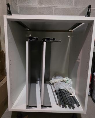 Mobile Ikea modello Bobdyn senza frontali cassetti