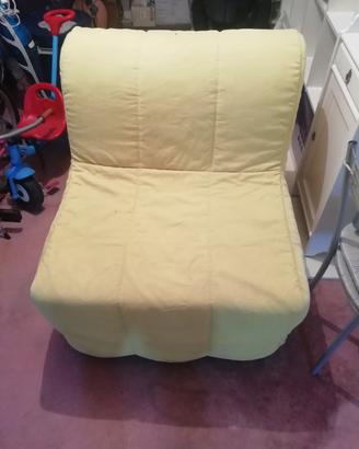 poltrona letto sfoderabile lettino