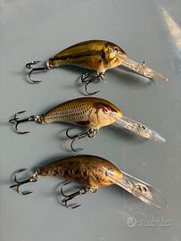 3x Rapala Shad Dancer 05 nuovi