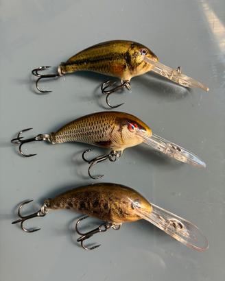 3x Rapala Shad Dancer 05 nuovi