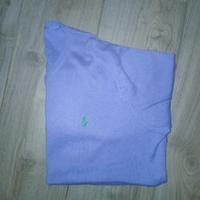 Maglione Ralph Lauren lilla in cotone - Logo verde