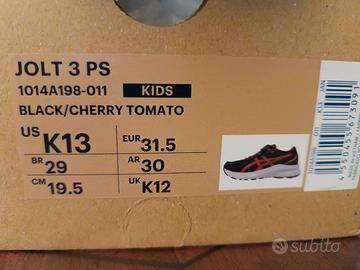Scarpe ASICS bambino 31,5