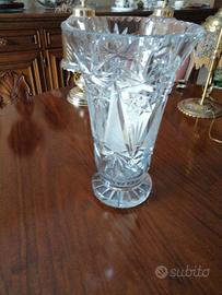 vaso in cristallo