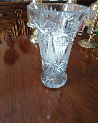 vaso in cristallo