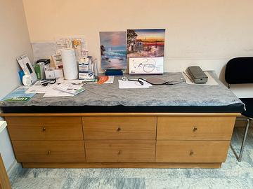 Cassapanca in legno massiccio