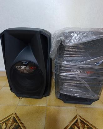 coppia casse attive Cromo 12 club 400w 12"da DJ-co