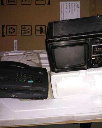 Fax/telefono insip e radio tv epoca Panavox