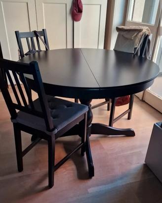 Tavolo INGATORP ikea + 4 sedie