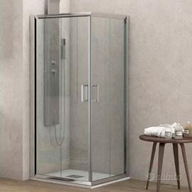 BOX DOCCIA SCORREVOLE 100 X 80 CM - OUTLET