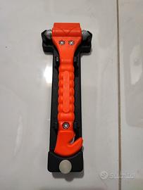 Martelletto rompi vetro e taglia cintura