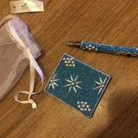 Agendina con penna da borsetta