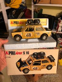 Fiat 128 Rally East African Safari Polistil MINT