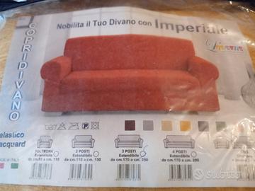 Copridivani 3 e 2 posti Nuovi, made in Italy 