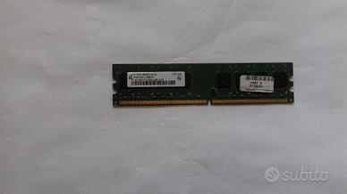 Memoria Ram DDR2 1gb PC2-5300-555