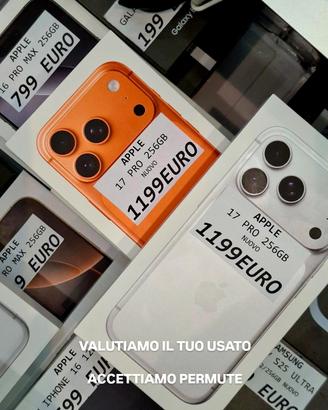 IPHONE 17 PRO 256GB nuovo