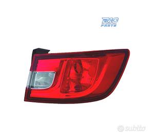 FANALE DX PER RENAULT CLIO IV 12-16 BIANCO ROSSO