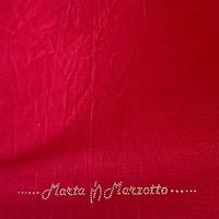 Lenzuolo rosso MARTA MARZOTTO