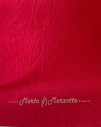 Lenzuolo rosso MARTA MARZOTTO