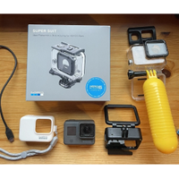 GoPro HERO6 Black Action Camera with Huge Accessor