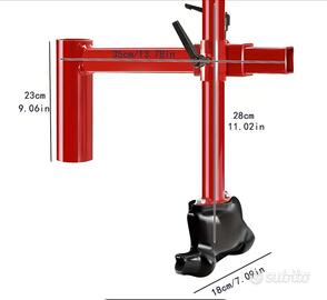 Testa smontagomme per cerchi in lega,e ferro 