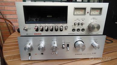 PIOONER AMPLI FICATORE SA 5500 II E PIASTRA CT F 2