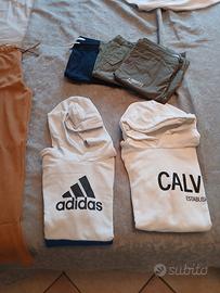 felpa adidas Calvin klein pantaloni