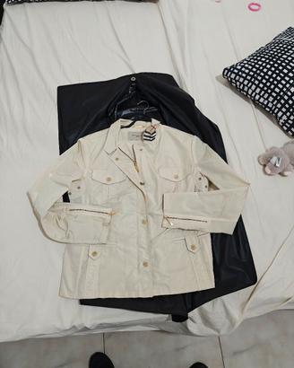 giacca Burberry stile sahariana/utility.