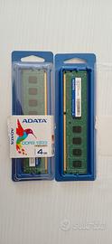 ram 4+4 gb Adata 