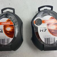 Lampadine Osram box auto H4 e H7