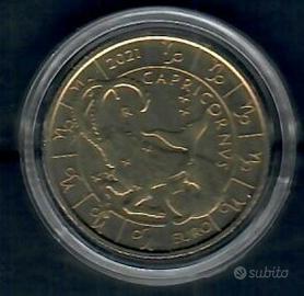 SAN MARINO 5 EURO SERIE ZODIACO 2021 CAPRICORNO FD