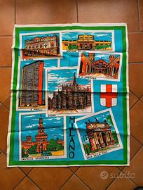 Strofinaccio collezione città"milano-napoli"