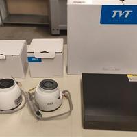 KIT VIDEOSORVEGLIANZA TVT (DVR + 2 Telecamere)