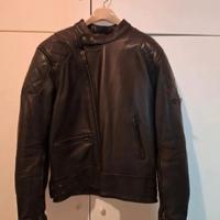 giacca da moto in pelle