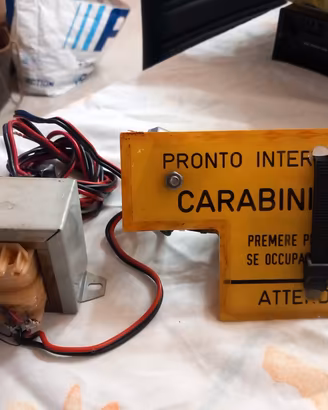 Raro Posto Chiamata Carabinieri Vintage anni 70/80