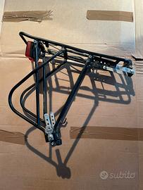 Portapacchi Bicicletta con luce Led Stop NUOVO